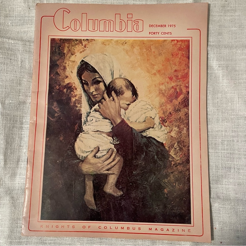 Vintage Columbia magazine Dec 1975
